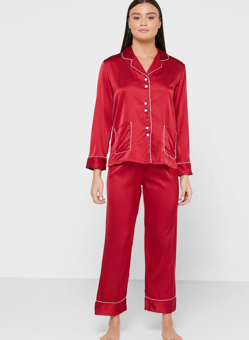 ELLA Satin Pyjama Set