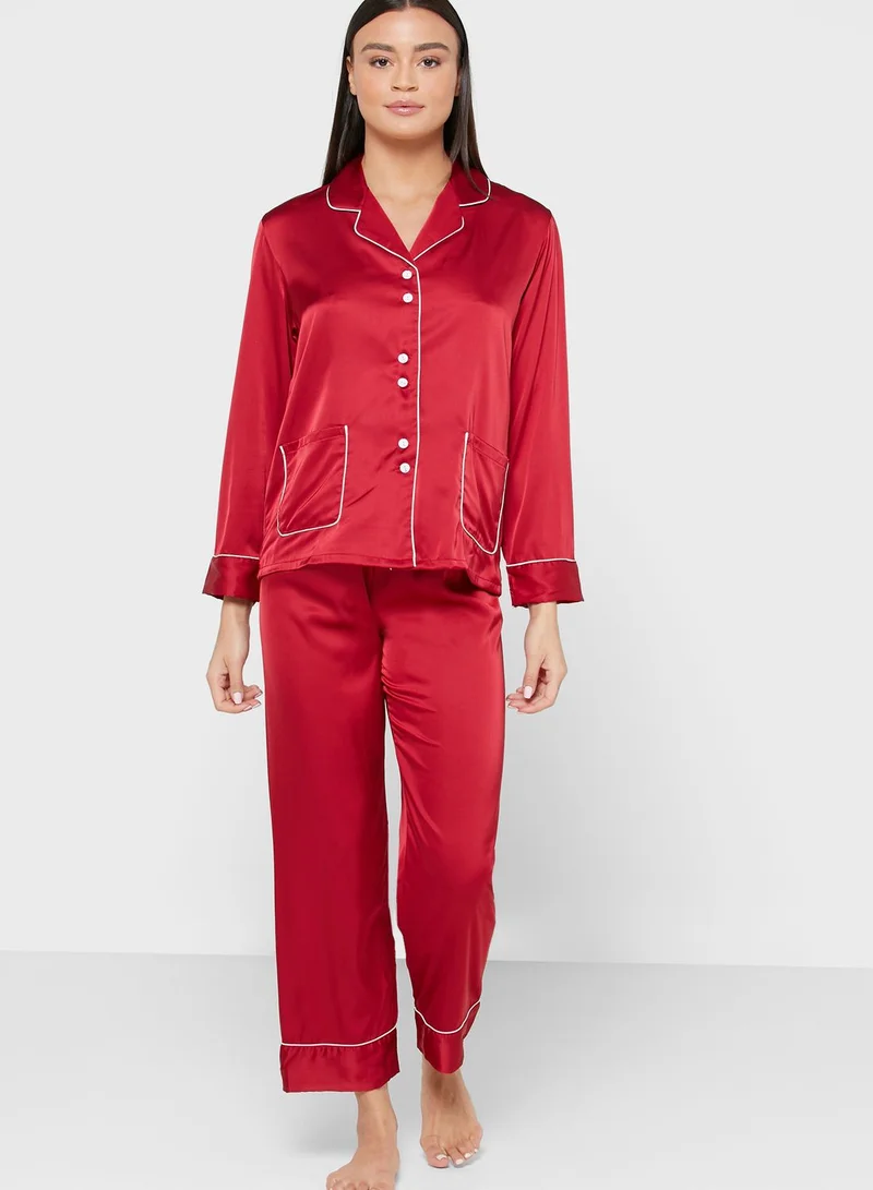 ELLA Satin Pyjama Set