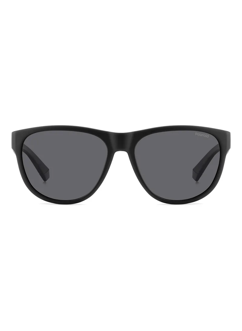 Polaroid Unisex UV Protection Sunglasses Pld 2156/S Black 45.6 - Lens Size: 56 Mm