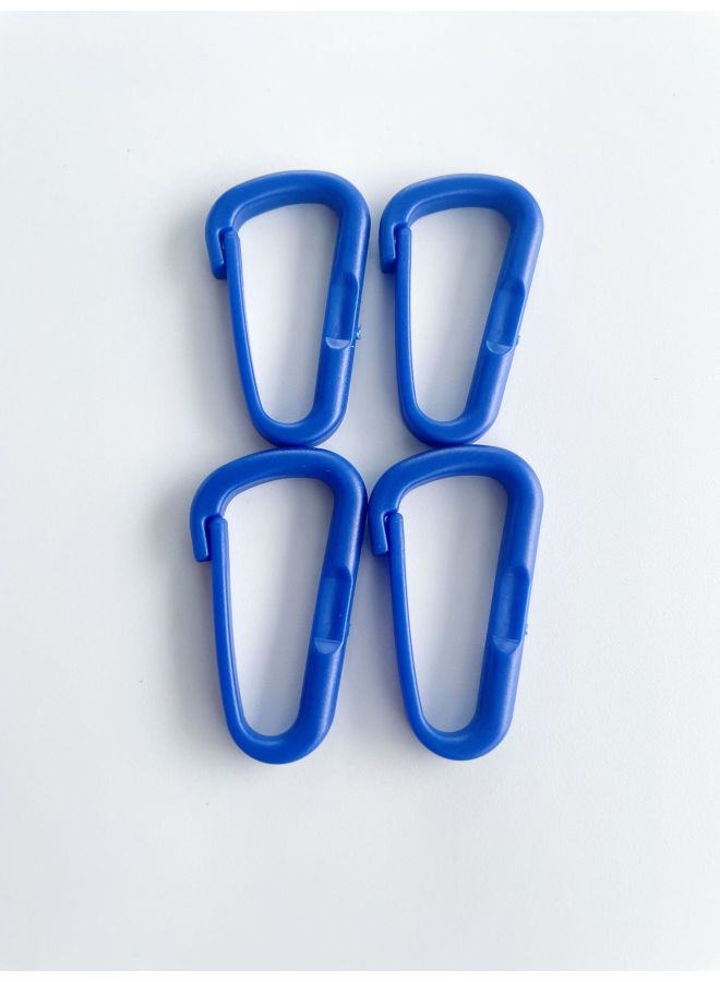 Loquat 220mm Tadpole Self-locking Data Cable Tie Storage Belt DIY Keychain Jewelry Blind Box Fashion Play Pendant Manufacturer-Color:Klein Blue Keychain - Image 1