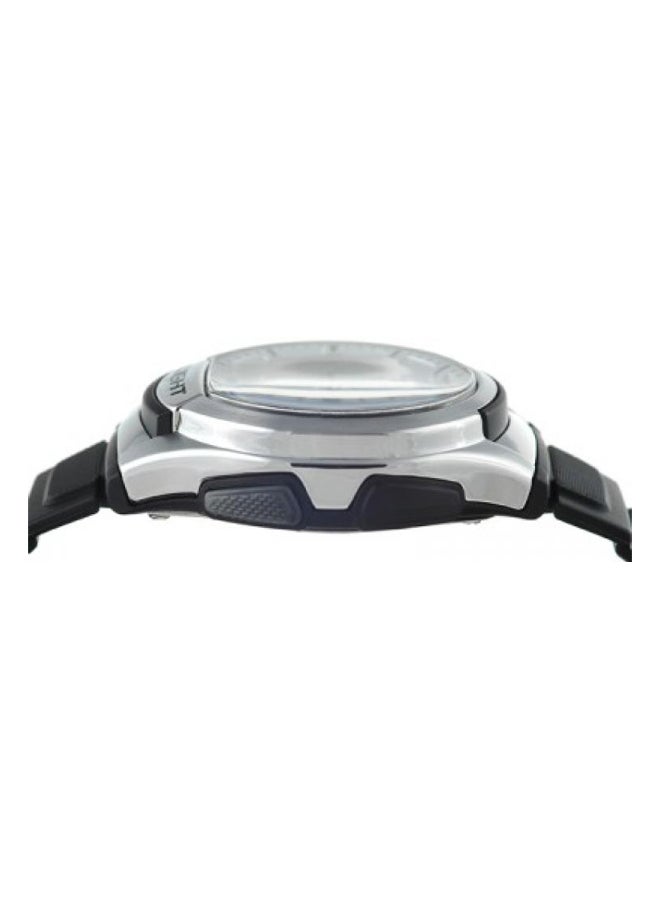 CASIO Men Water Resistant Analog & Digital Watch AQ-180W-1BV - 48 mm - Black - Image 3