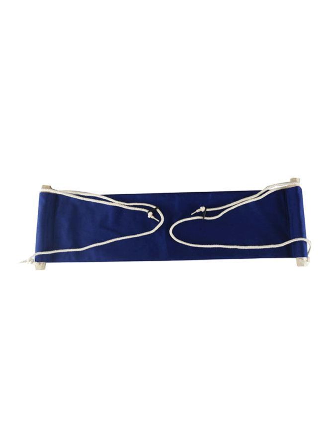NIBEMINENT Foot Hammock With Metal Hooks Blue 23x6x9cm - Image 1