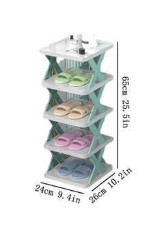 ALMUFARREJ Plastic multifunctional shoe storage rack  - Image 2