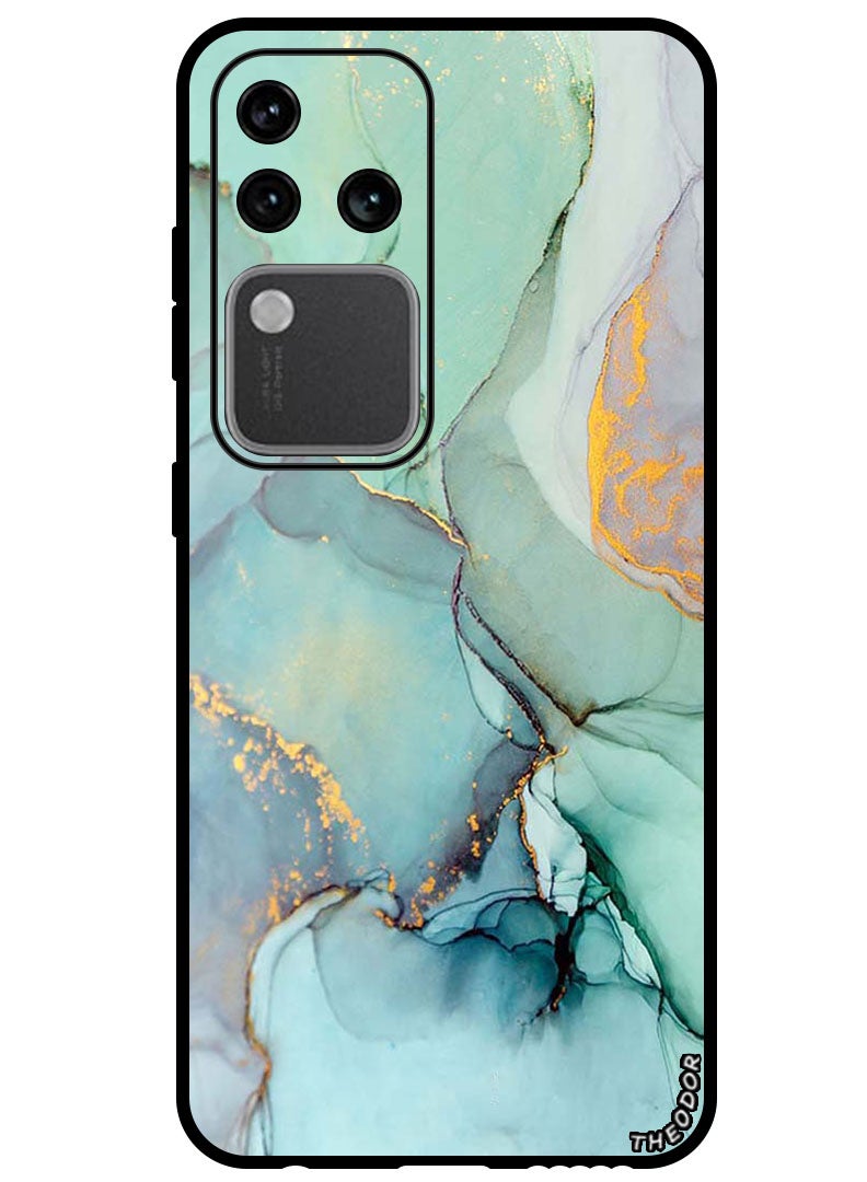 Theodor Protective Case Anti Scratch Shock Proof Bumper Cover For Vivo S18 Pro Crack Lines - Image 1