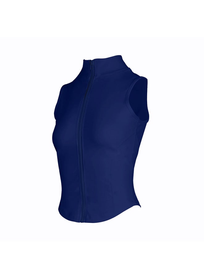 Running Outdoor Vest Yoga Clothes Sweat-absorbent Sports Fitness Clothes Slimming Sleeveless Slim-fit Vest Tight Fitness Clothes