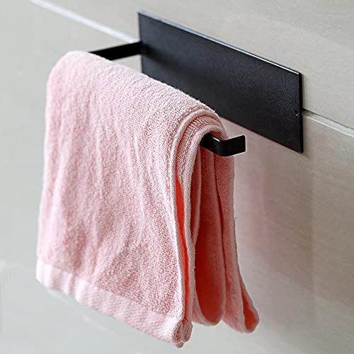 Rasdion Adhesive Wall Hanging Kitchen Towel Rack | Tissue Roll Paper Hanger | Wardrobe Scarf Tie Stand Slippers Hanging Rack | Bathroom Sink Area Towel Hanger - Image 1