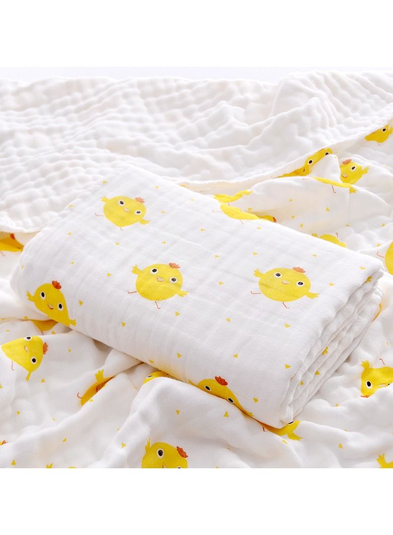 Pure Cotton Cartoon Printed Bath Towels