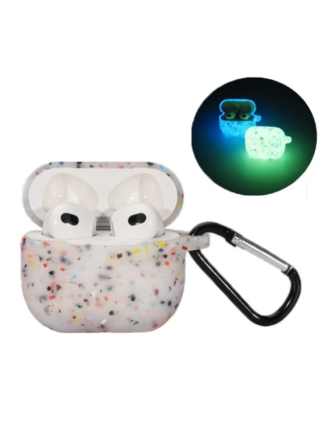 Raxoom Case Cover For AirPods Pro Bluetooth Earphone Silicone Case Luminous White