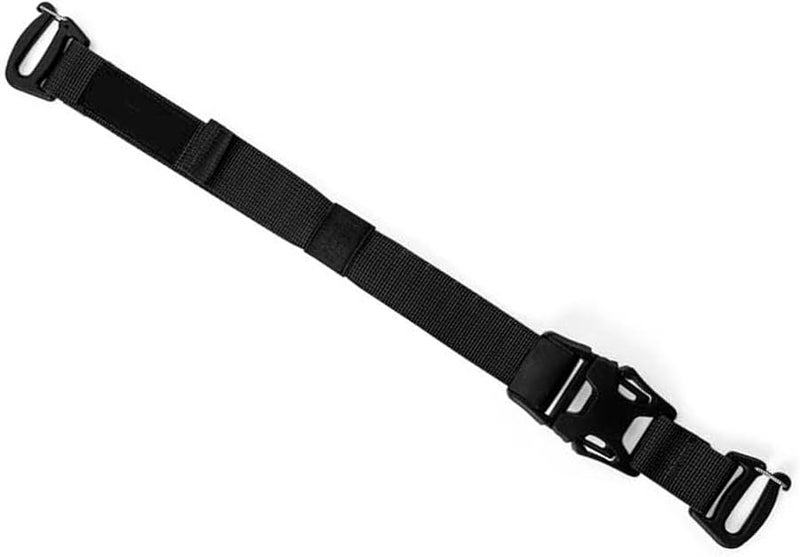 Black Heavy Duty Adjustable Quick Release Gear Straps for Backpacks Tents Outdoor Equipment - Image 1