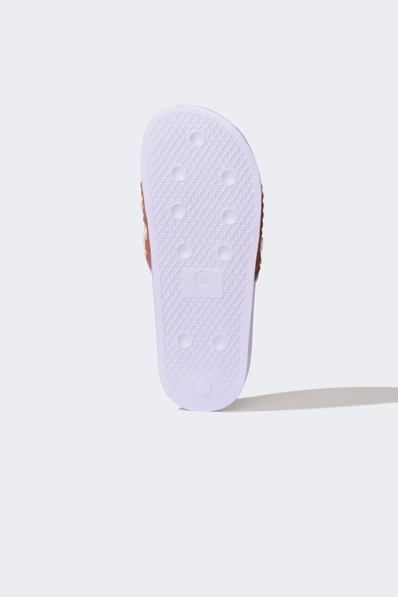 DeFacto Purple Girl Girl Flat Sole Eva Slippers Casual - Image 4