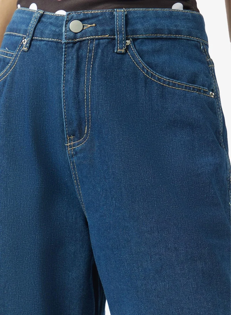 Ginger  Low Rise Wide Leg Jeans for Women | Best Price UAE