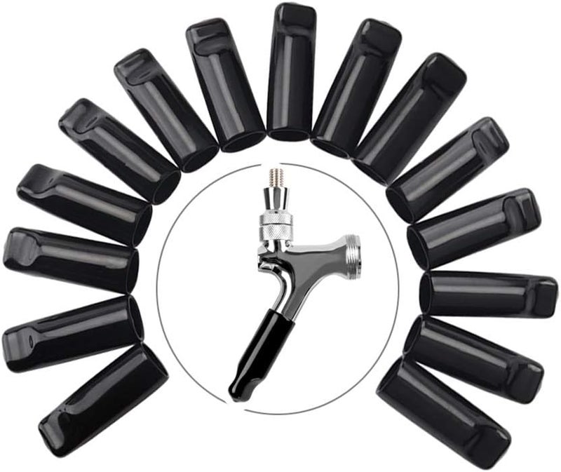 LEGERM 15 Beer Tap Cover Keg Cap Rubber Draft Faucet Soother Nipple Sanitary Covers - Image 5