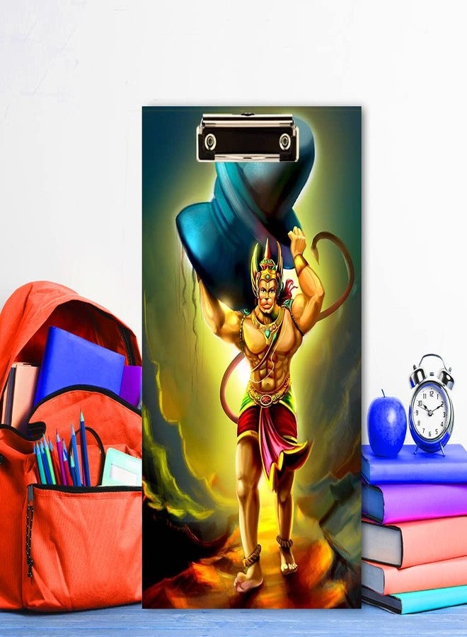Creative Print Solution Trimurti Hanuman Digital Reprint Clip Board Examination Pad for Shop, Medical,Grocery Size 14x10 - Image 3