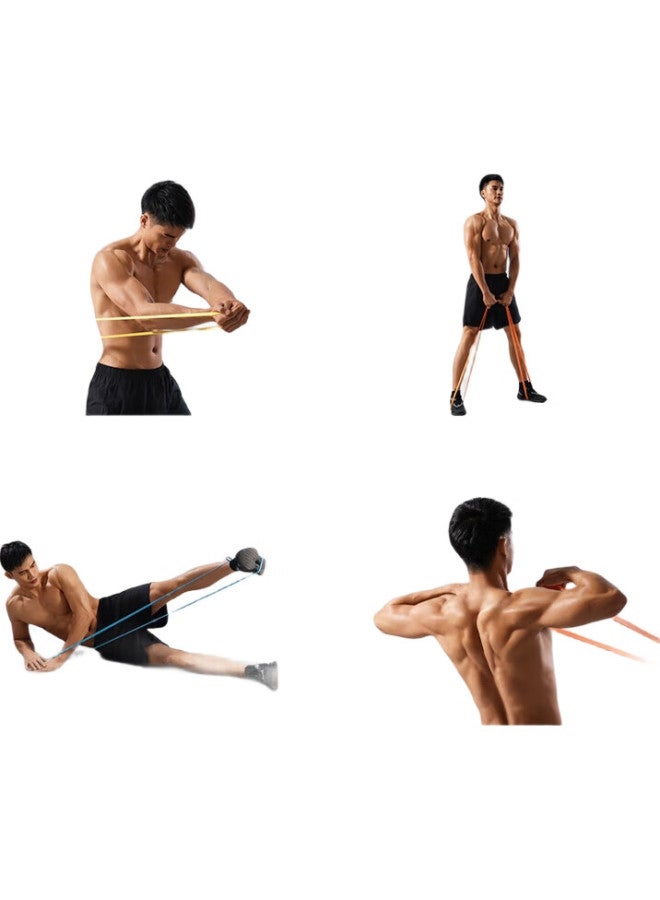 JD.com Jingzao Round Edge Non-Slip Resistance Band, Strength Training Fitness Training Pull Band, Non-Slip Wear-Resistant, Not Tight On Hands - Image 3