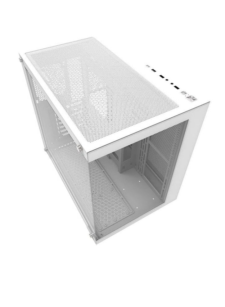 DarkFlash Darkflash C285P Dual Glass ATX/M-ATX/ITX Gaming PC Case with 6*ARGB Fans Pre-Installed, Supports 360MM Radiator, 0.8MM SPCC Material, 2*SSD, USB3.0, 7 Expansion Slots Computer Case - Image 2