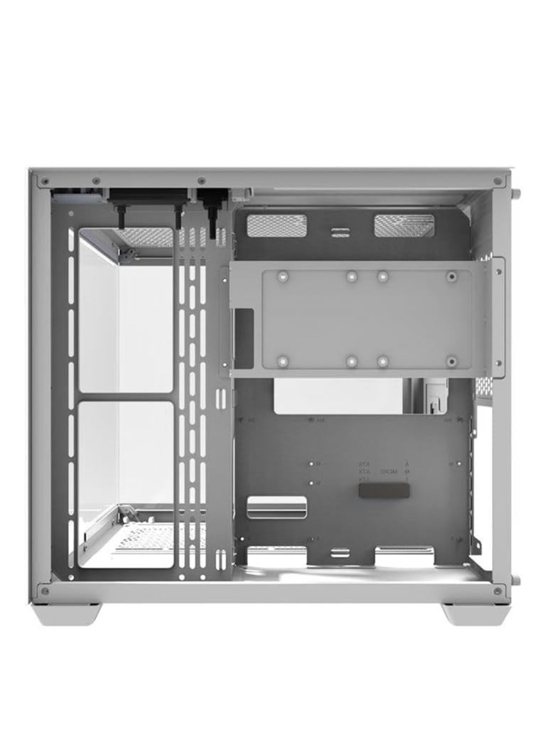 DarkFlash Darkflash C285P Dual Glass ATX/M-ATX/ITX Gaming PC Case with 6*ARGB Fans Pre-Installed, Supports 360MM Radiator, 0.8MM SPCC Material, 2*SSD, USB3.0, 7 Expansion Slots Computer Case - Image 4