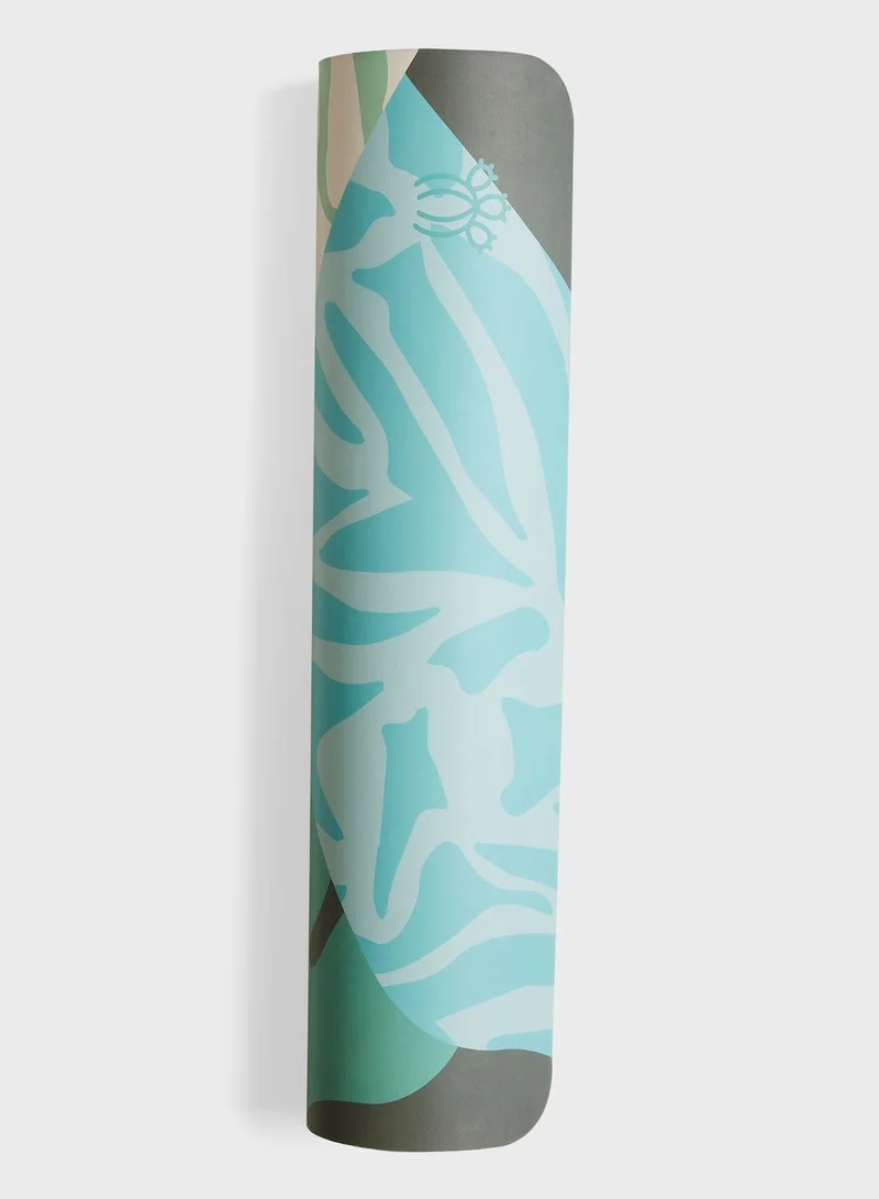 prickly_pear Lush Lagoon' Pu Yoga Mat