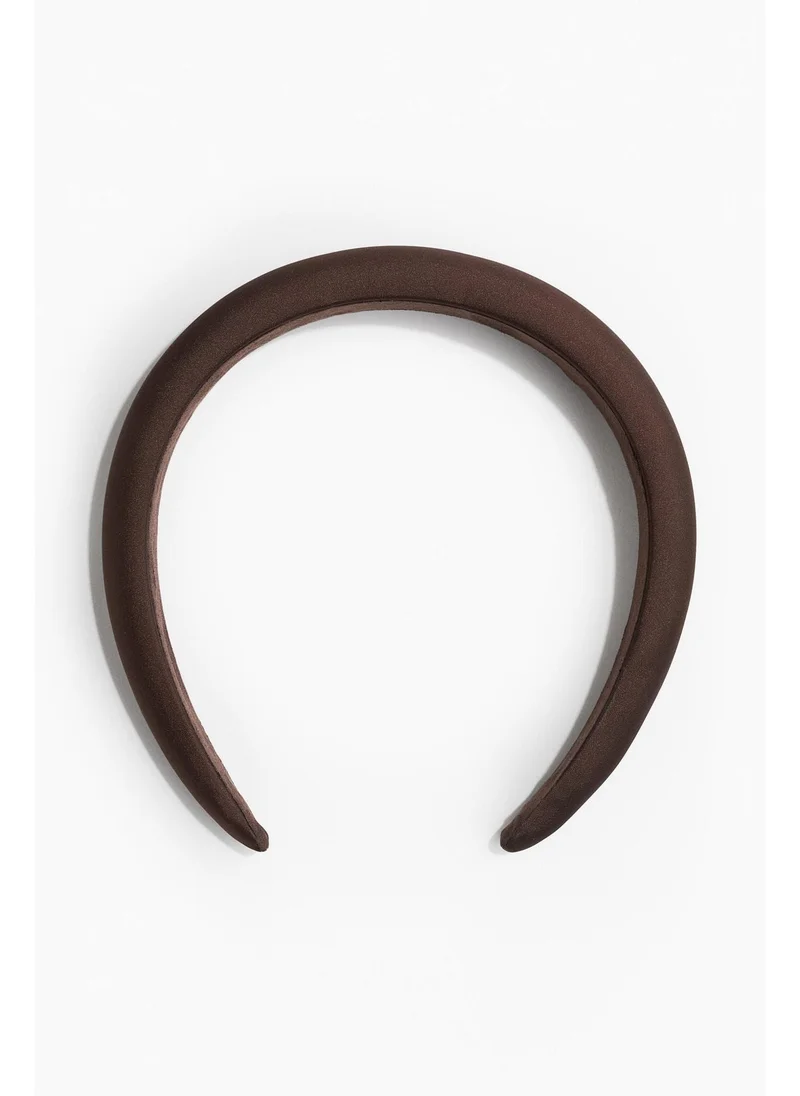 H&M Padded satin Alice band