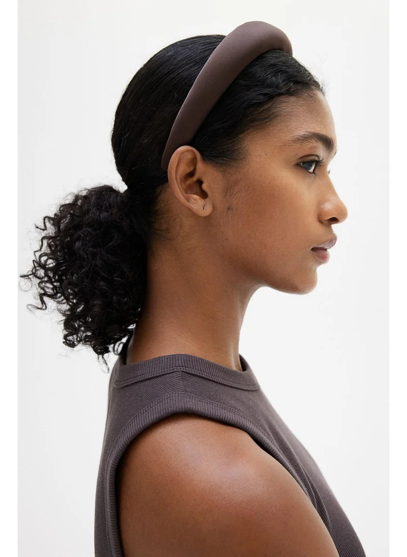 H&M Padded satin Alice band
