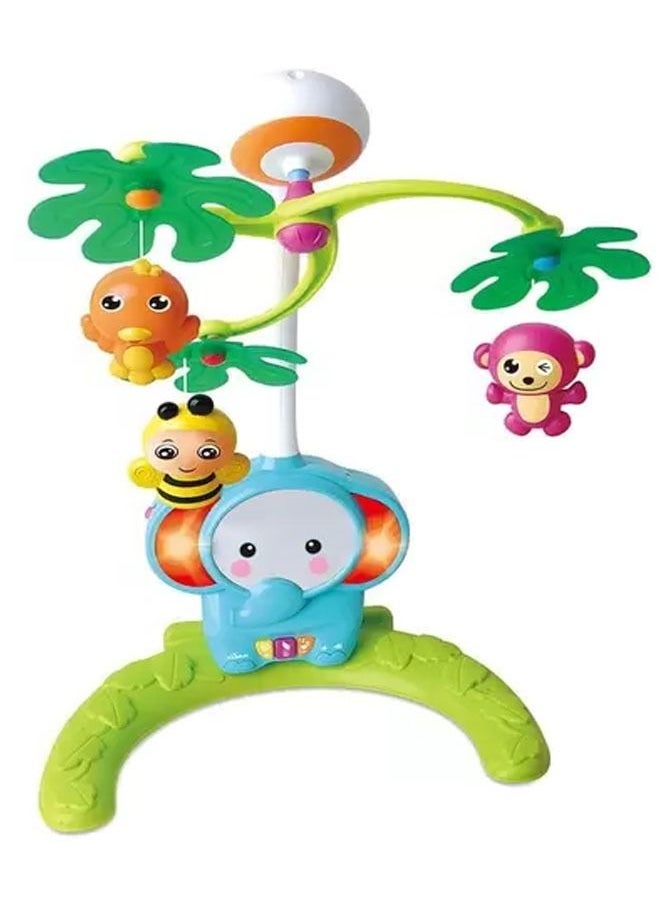 NKX - Rotating Multifunctional Hanging Baby Cute Toys Cot Crib Hanger - Image 1