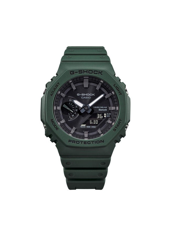 كاسيو ساعة يد من الراتينغ بعقارب ورقمي GA-B2100-3ADR - Image 1