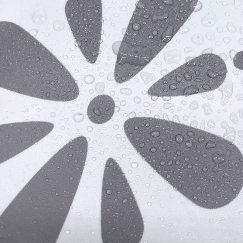 فان لايف Funlife 3 Stripes Peel and Stick Stair Riserers ملصقات ملصقات لسلالم الفينيل اللاصقة شارات الدرج الجداريات لخطوات 39.37 "" x7.09 "" الرمادي البرسيم - Image 3