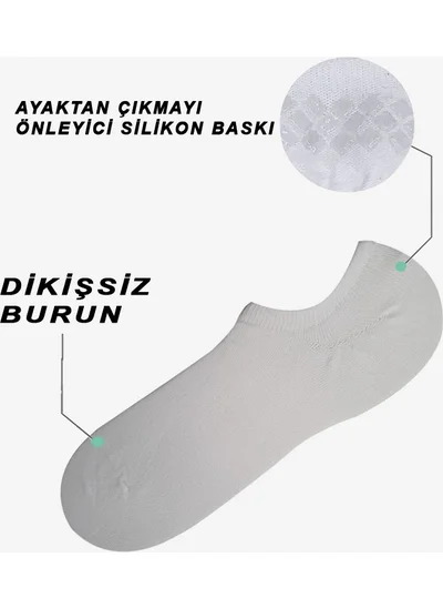 Mem Socks 6-Piece Silicone Sneaker (Invisible) Socks