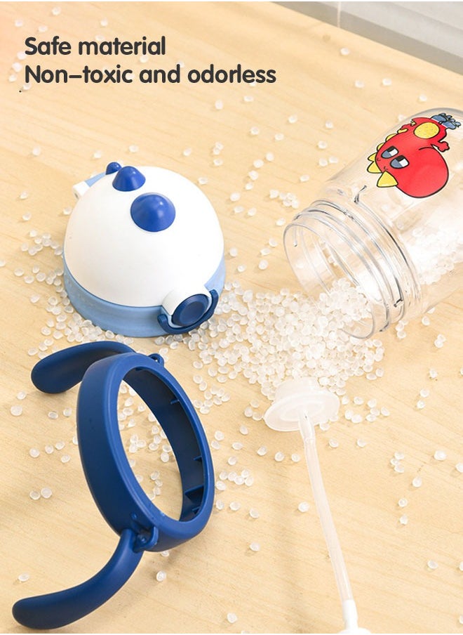 Super ZYouth Baby Sippy Cups with Straw, Baby Water Bottle with Shoulder Strap, Training Cup with Handles for Toddlers, Boys and Girls  - Image 5