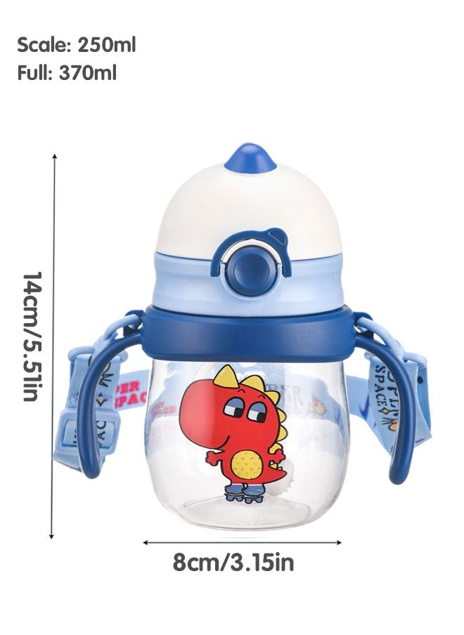 Super ZYouth Baby Sippy Cups with Straw, Baby Water Bottle with Shoulder Strap, Training Cup with Handles for Toddlers, Boys and Girls  - Image 2