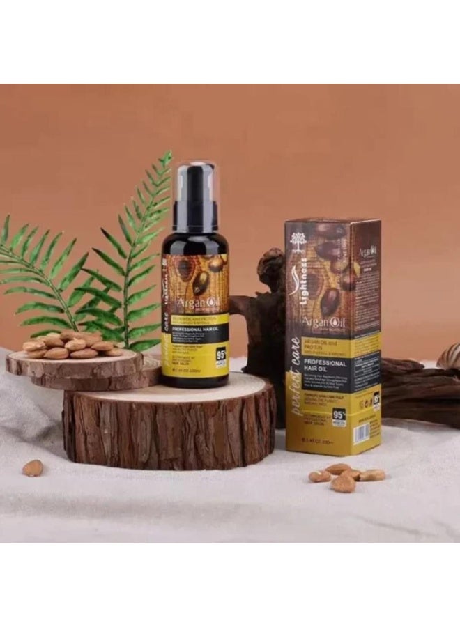 ليجيتنيس زيت الأرغان الخفيف للشعر مع البروتين 100 مل - Image 2