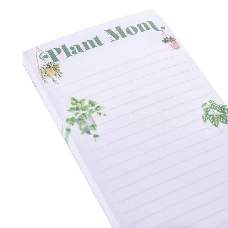 Graphique â€œPlant Momâ€ Magnetic Notepad | 100 Tear-Away Sheets | Grocery, Shopping, To-Do List | Magnetic Writing Pad for Fridge, Kitchen, Office | Lined Paper | Great Gift | 4â€ x 9.25â€ - Image 3