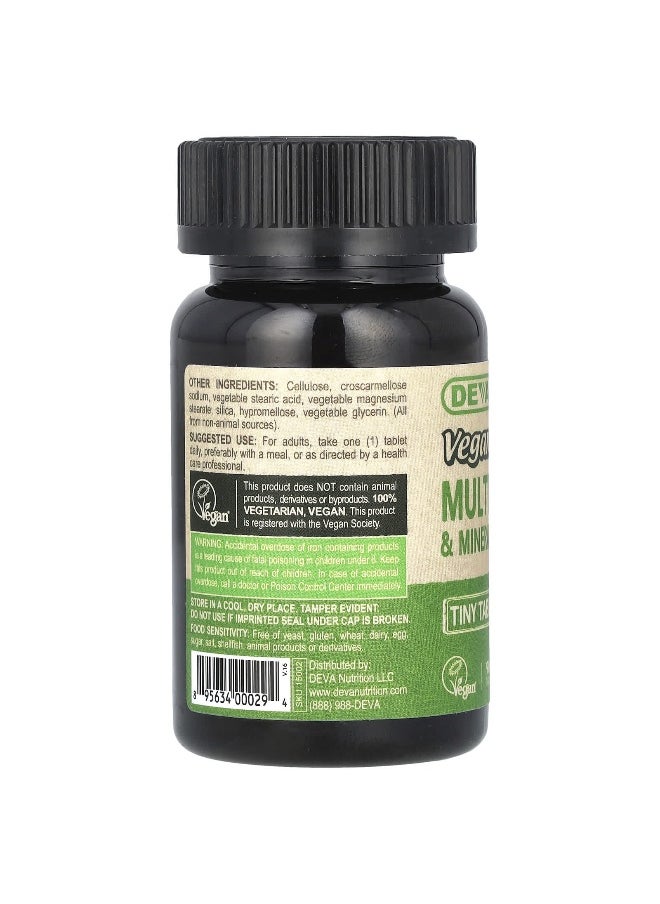 Deva Deva, Vegan Multivitamin & Mineral Supplement, 90 Tablets  - Image 3