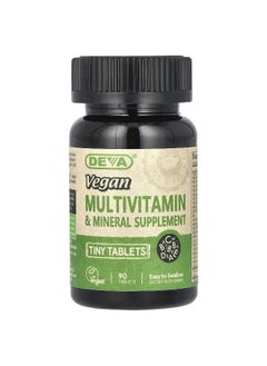 Deva Deva, Vegan Multivitamin & Mineral Supplement, 90 Tablets  - Image 1