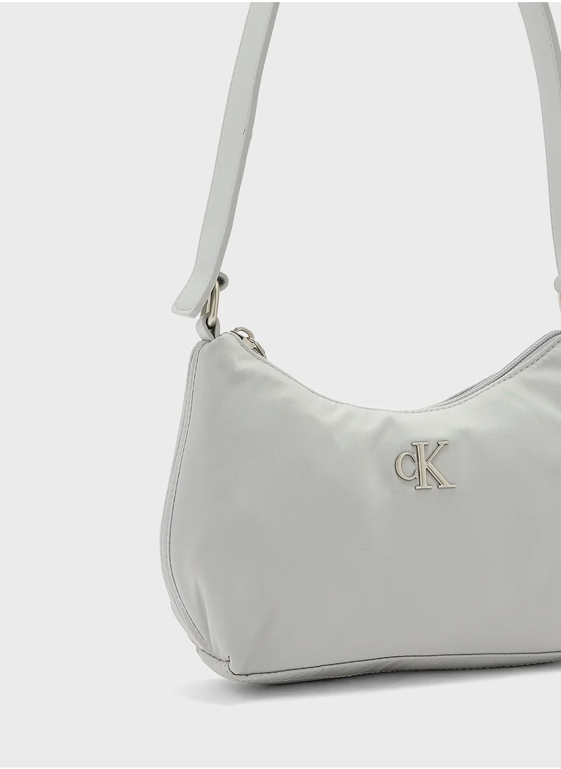Calvin Klein Jeans Sleek Nylon Crossbody