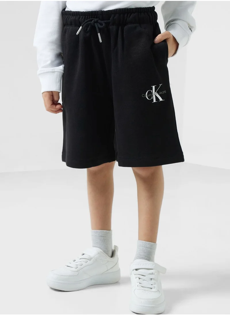 Calvin Klein Jeans Youth Monogram Shorts