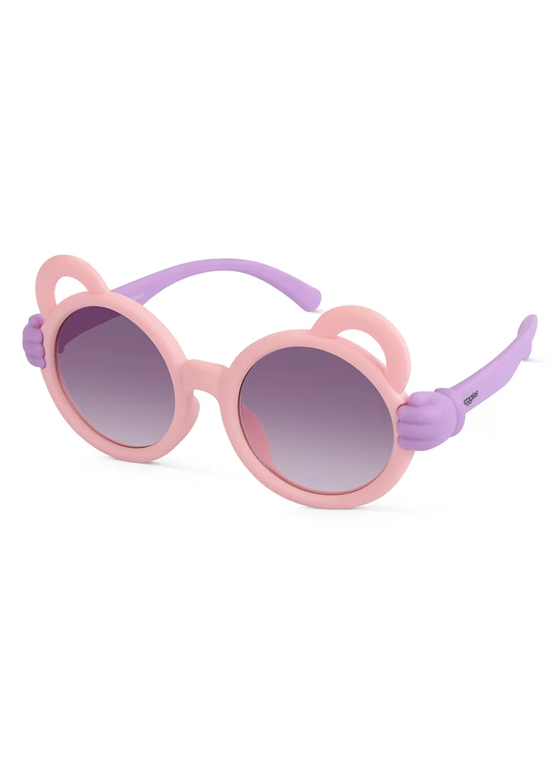 Woggles Sunbuddies Light Pink Round Kids Sunglasses