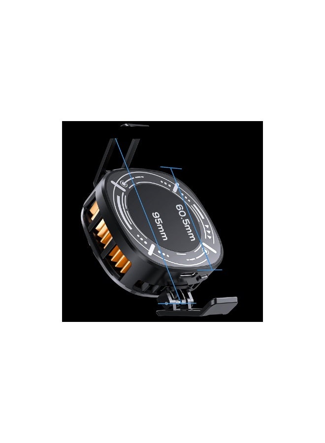 CX06 Magnetic Dual Semiconductor Phone Cooler – Clip-On Mobile Radiator for Gaming and Live Streaming – Double Cooling System - Image 3