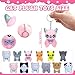 Jiytivity 37 Pcs Adopt a Cat Party Favors Include 12 Foldable Kitten Boxes 12 Mini Stuffed Cat 12 Card 1 Stand for Adopt a Kitty Party Favors Kitten Supplies Gifts - Image 4