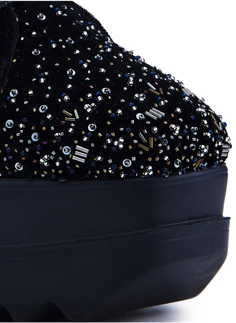 Anaar Anaar No Nazar WEDGE SNEAKERS, Womens Festive, Special Occasion and Partywear Premium Shoes  - Image 5