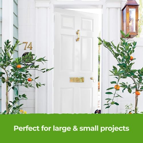 The ONE All-In-One Paint & Primer - Brilliant White Matte, 33.8 Fl Oz/1 Liter | 1 Coat Formula | Easy Indoor & Outdoor Decorating for Home & Garden Walls, Floors & Furniture | Water-Based & Low VOC - Image 5