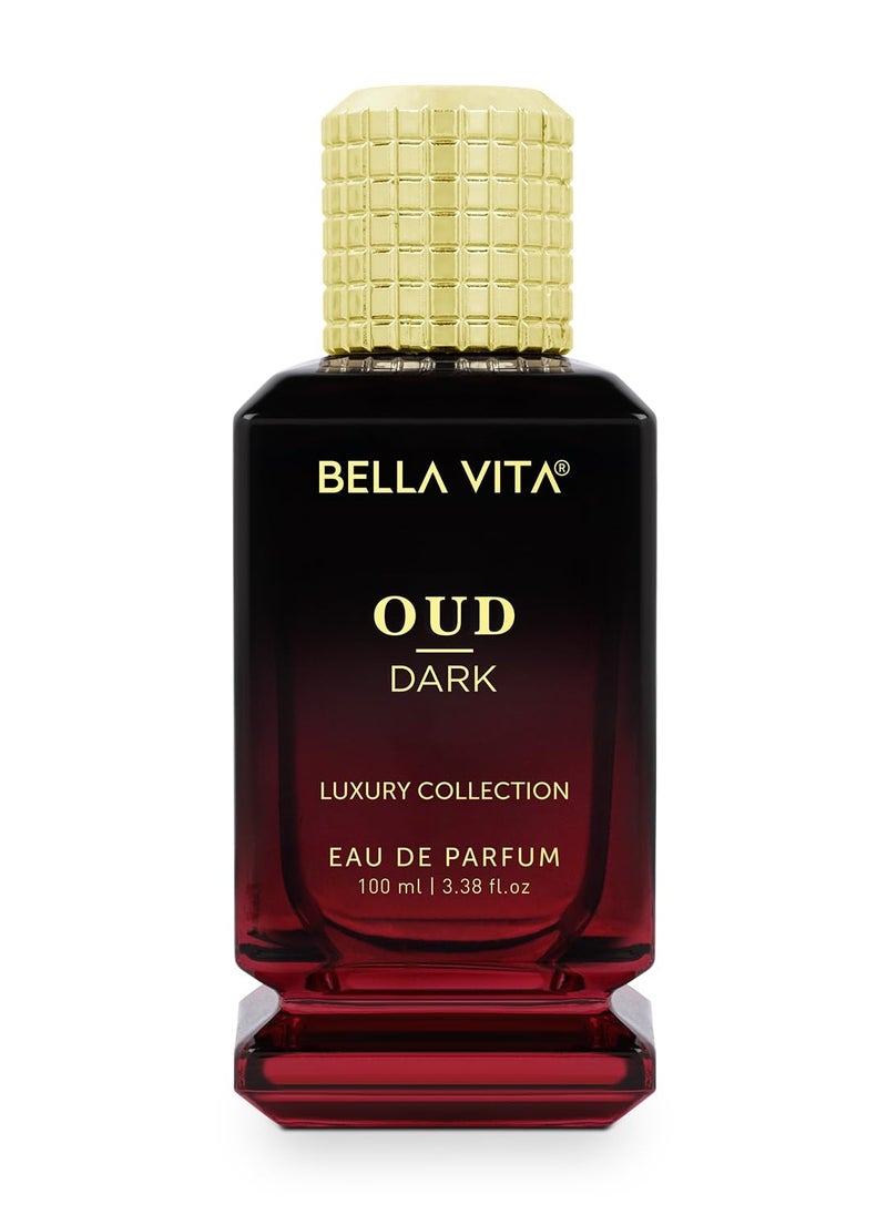 Bella Vita OUD DARK Eau De Parfum (3.48 fl. oz.) | Intense Arabian Perfume for women & men | Infused with Citrus, Grapefruit, Floral, Vetiver, Orris, Musky Oud | Fragrance Family: Spicy, Ambery, and Oud  - Image 1