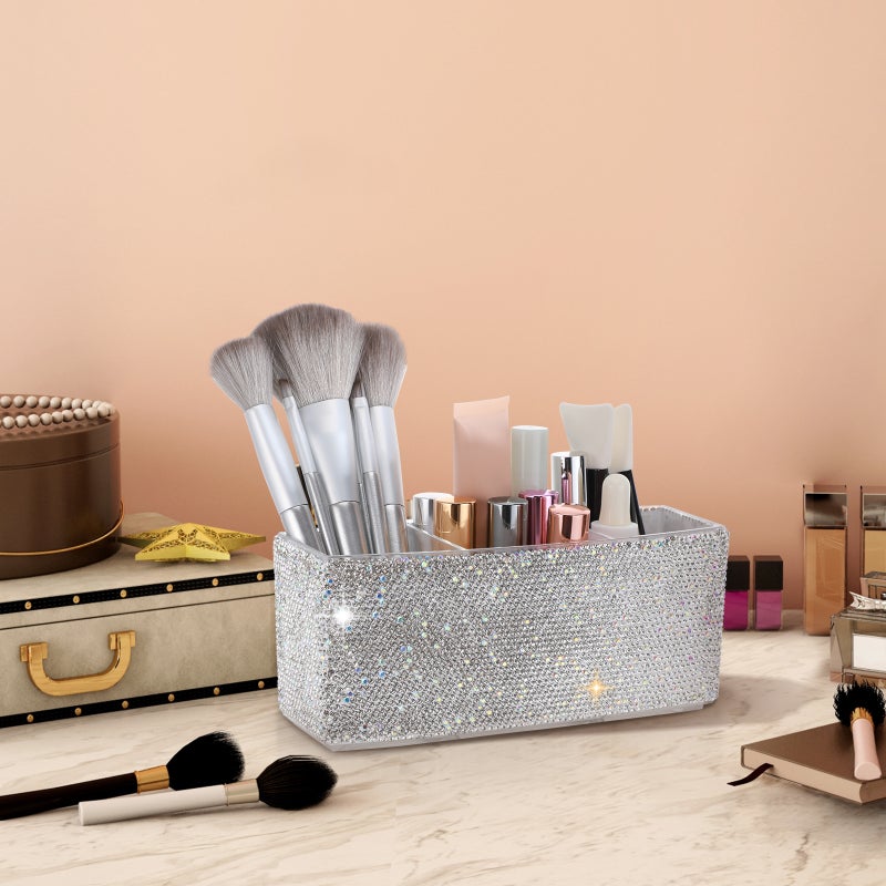 🏠 صندوق لتنظيم المكتب مع لمسات حجر الراين - Image 2