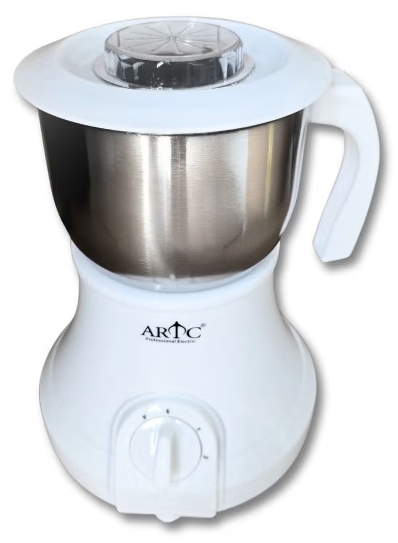 ARTC Large Capacity 600ML Electric Grinder with Stainless Steel Container, Powerful Motor, Adjustable Speed Control, Convenient Handling, Multipurpose Functionality, Ideal for Coffee Beans, Spices, Nuts, Herbs, and Various Kitchen Ingredients - Image 2