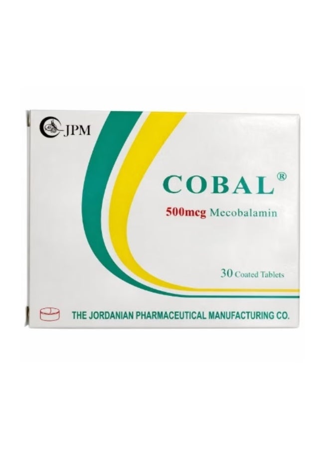 Cobal 500 mcg 30 tablets