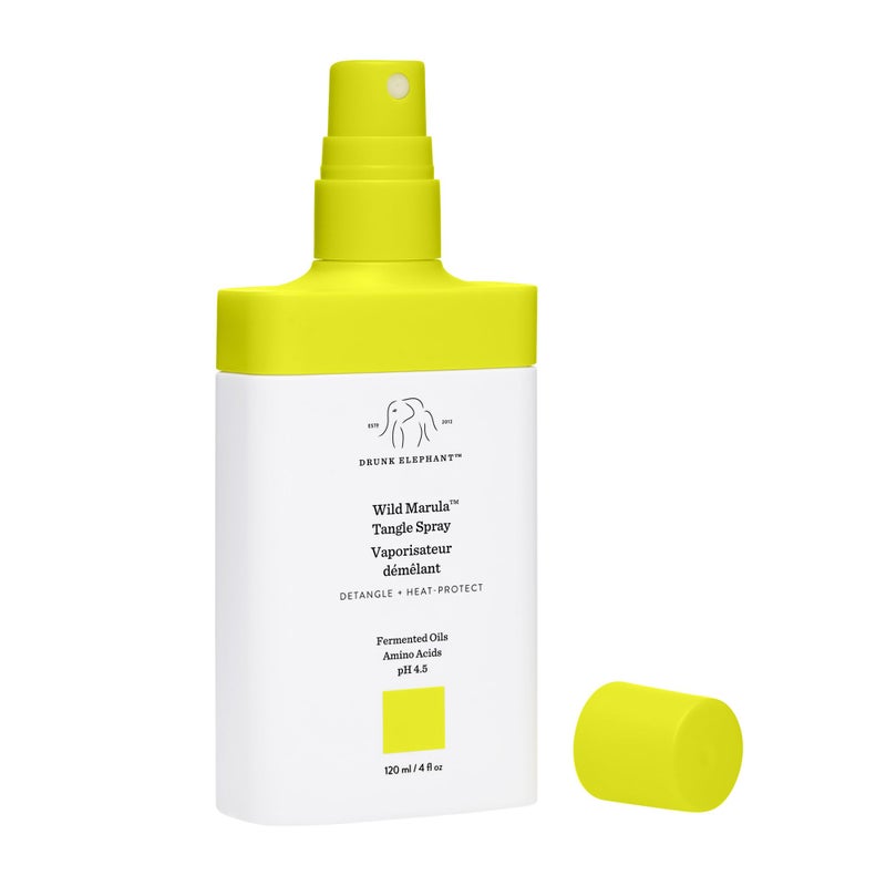 Drunk Elephant Drunk Elephant Wild Marula Tangle Spray. Weightless and Heat-Protectant Detangler for Hair (120 mL / 4 Fl Oz)  - Image 2
