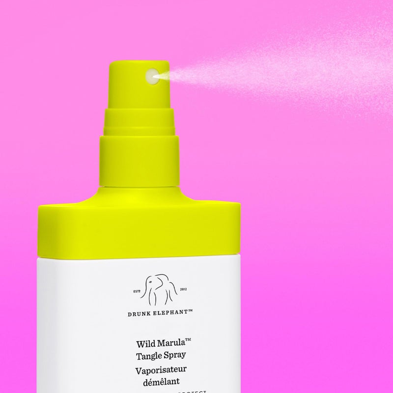 Drunk Elephant Wild Marula Tangle Spray - 120 ml/4 fl oz - Detangler and Heat Protectant - Clean Clinical - Sulfate-Free - Cruelty-Free - Dermatologist-Tested - Free of Essential Oils, Silicones, SLS - Image 3