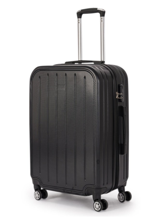 ليمرا طقم شنط سفر مكون من 6 حقائب أمتعة لون أسود بمقاس 32"/28"/24"/20"/16"/12 انش  - Image 3