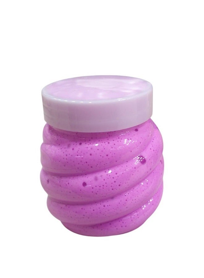 Fluffy Floam Slime Cotton Mud Toys Scented Stress Relief No Borax Kids Toy (Purple)