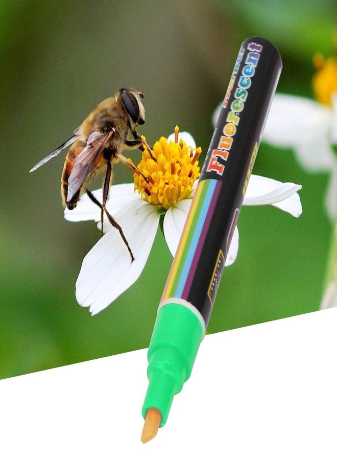 Fockety Queen Bee Marking Pen Set, Bee Queen Marker Pen Paint Tool Set, Colorful 1Pc Quick-Drying for Marking The Queen Bee Beekeeping(green) - Image 2
