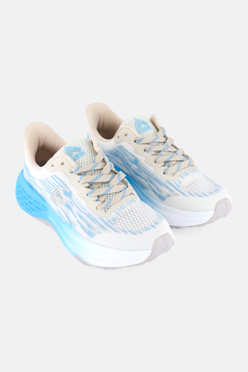 RBX Women Lace Up Running Shoes, Multicolor - Image 1